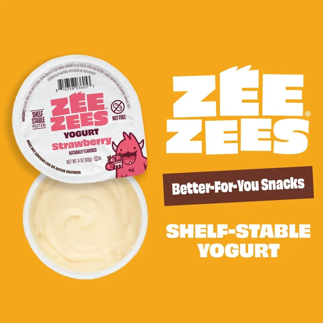 Zee Zees, Shelf Stable Yogurt, Vanilla, I/W, 4oz